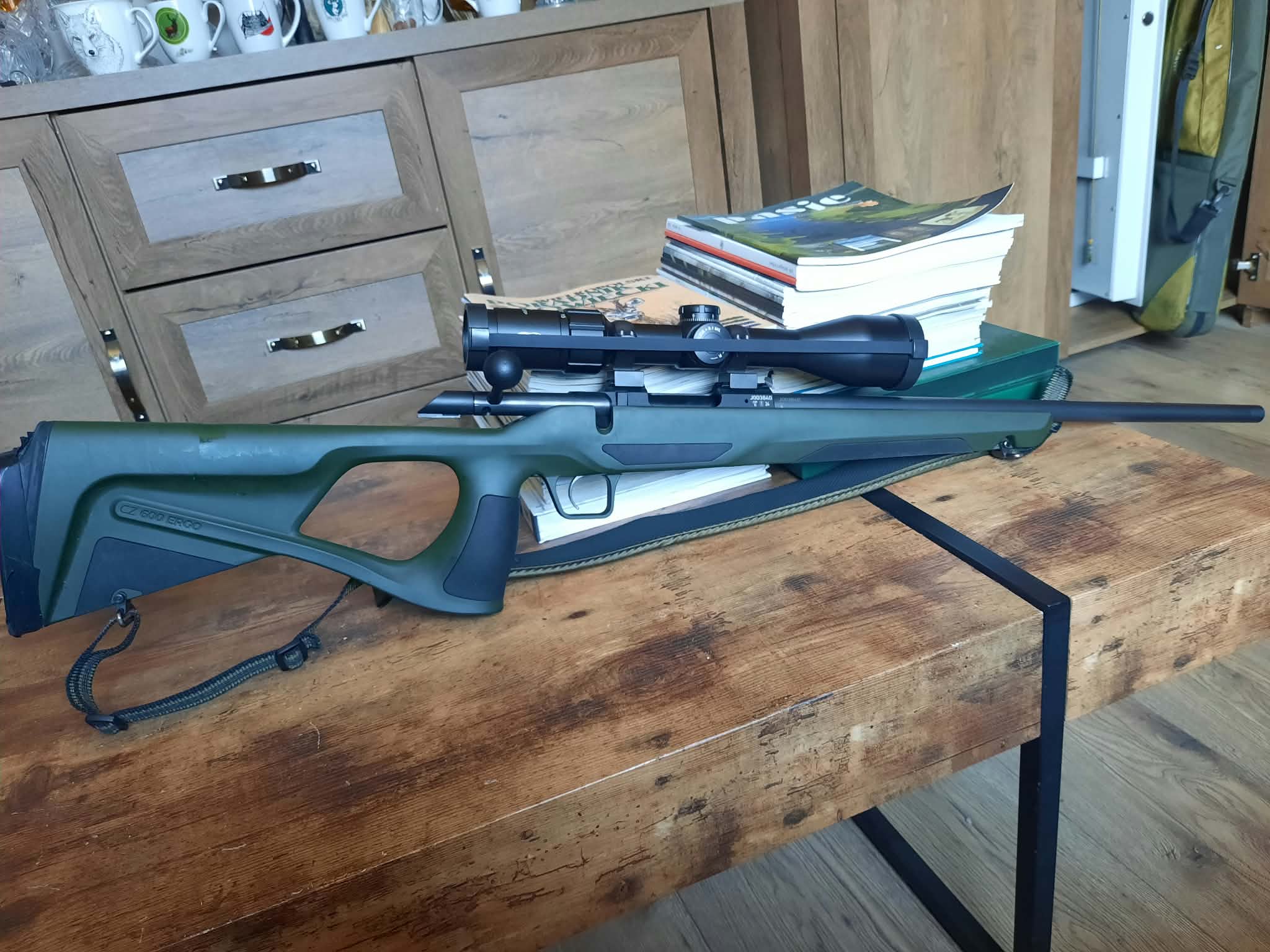 Sztucer CZ Ergo 600 plus luneta Meopta MeoSport 3-15×50