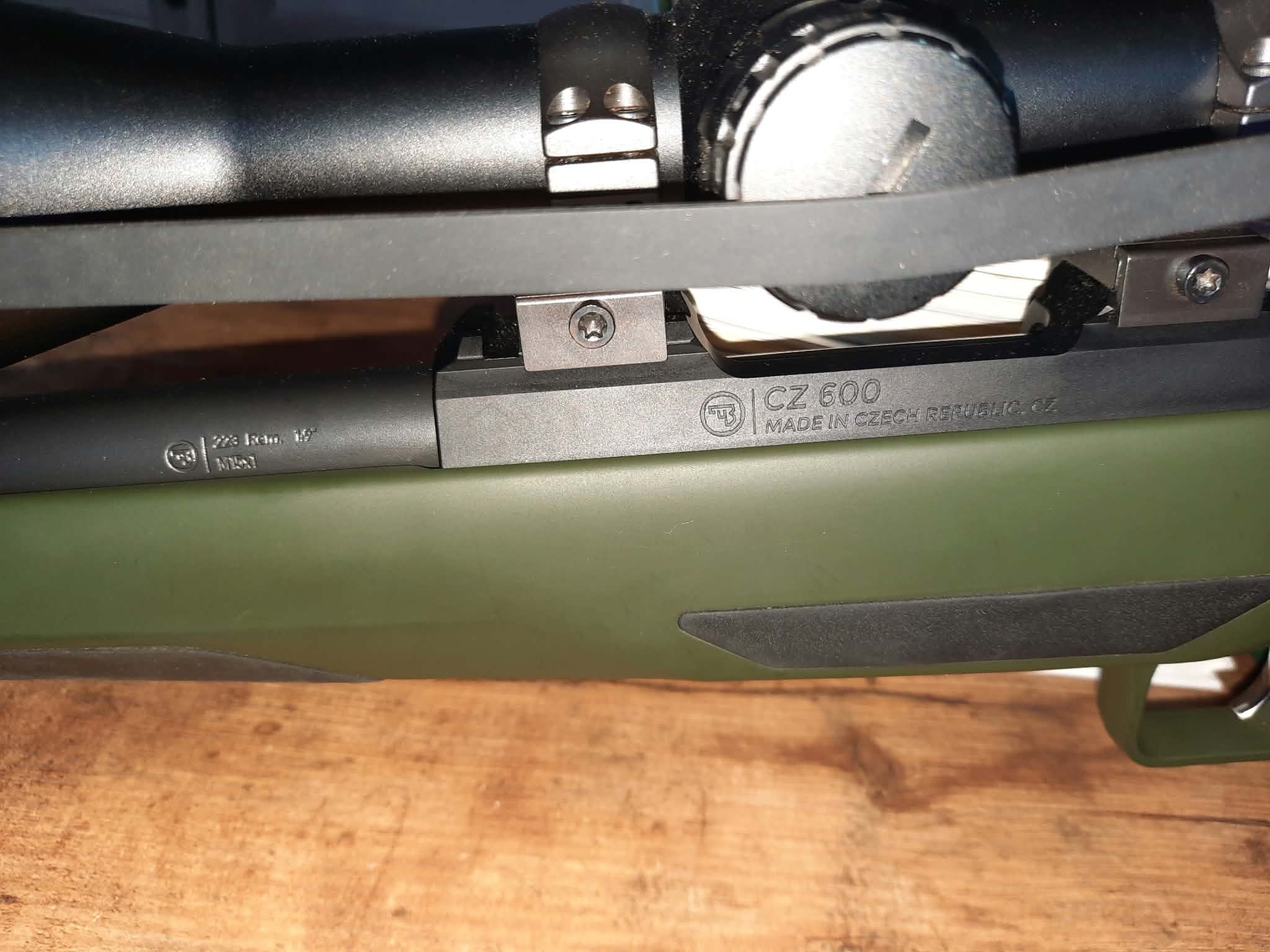 Sztucer CZ Ergo 600 plus luneta Meopta MeoSport 3-15×50