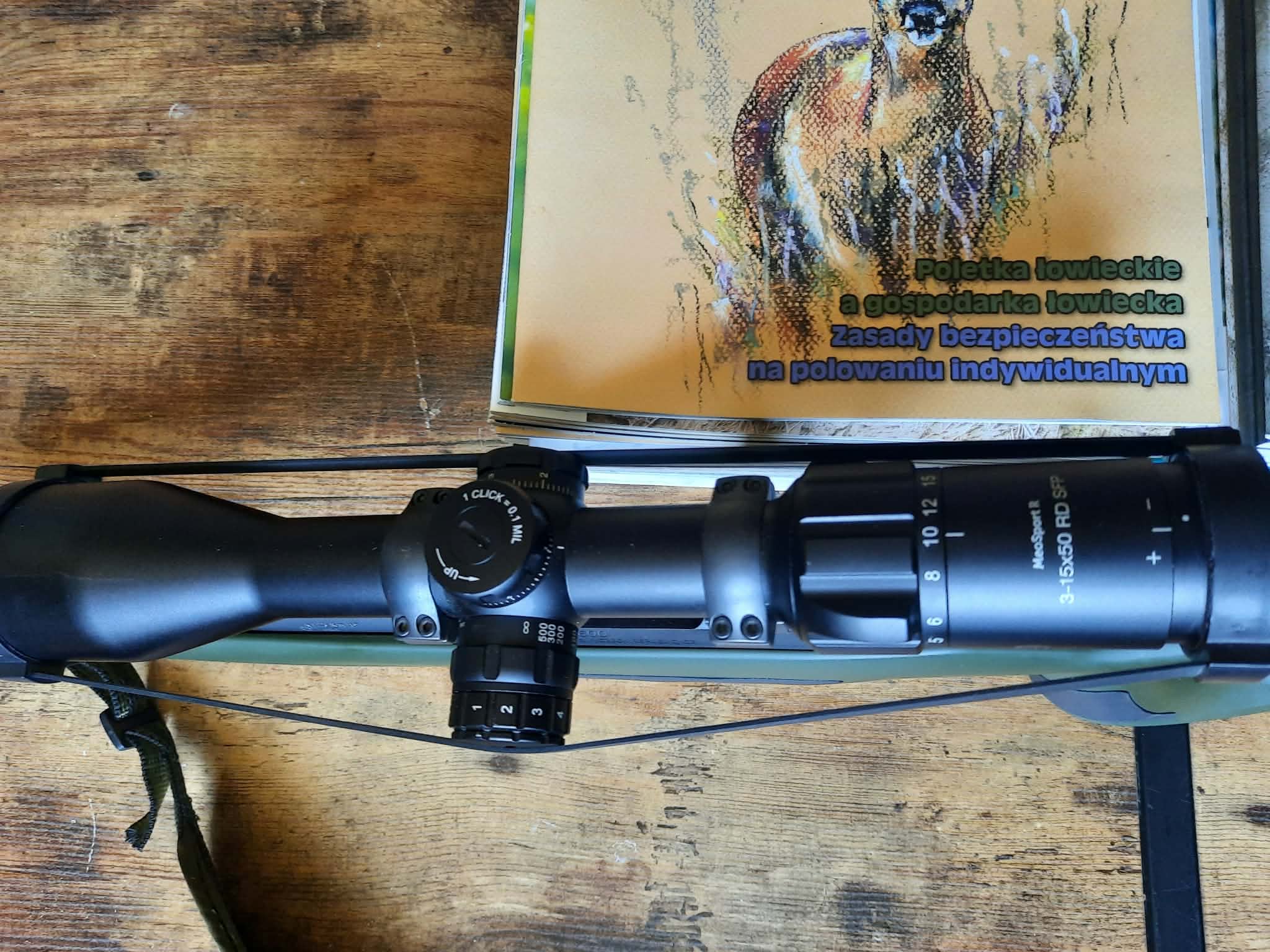 Sztucer CZ Ergo 600 plus luneta Meopta MeoSport 3-15×50